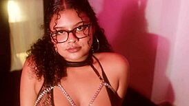 bold jerk off instructions with cigar smoking and masturbation, featuring big ass and natural tits.