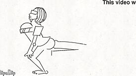 Art Cartoon Smashing Wet Scenes