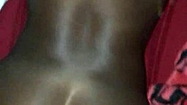 Tinder date bent over gets wet ass pounded by big black cock in pov