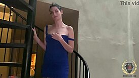 Aria Khaide enjoys sloppy pool handjob