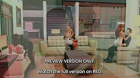 Join bachelorette party with Bazories in 3D hentai