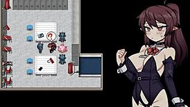 Corporate succubus says, 'bind me and finger me in this group game'