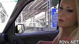 Lustful teen 18+ babe showers then fucks