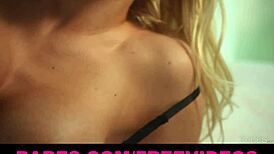 busty blonde wife riley steele seduces her man with licks and blowjob 😘💋