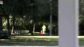 Super Hot Instagram Model Risks Public Flashing with Upskirt in Florida