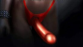 Strap-on goddess dominates dreamer with intense pegging