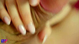 omg i cant believe how gentle this close-up blowjob is with pulsating cum in mouth... so hottt!