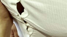 Passionate Sex With Stepmom's Lover Wet Pussy