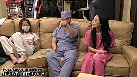 Petite 18+ Blaire Celeste's Pussy Filled With Cum By Doctor In Florida Hospital