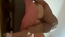 stepsister enters room without permission, gets dragged out by pants