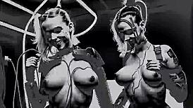 Are these C23 robot whores partying in dystopia?