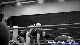 Les Babes Sixty-Nining After Wrestling Match