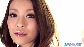 intense action with asian legs in stockings