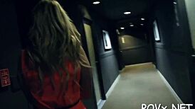 Cute Teen Turns Slutty in Hardcore POV Blowjob and Fucking Scene