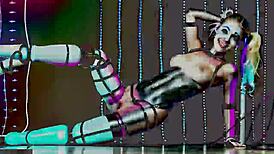 Are these C23 robot whores partying in dystopia?