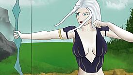 Ashe Undresses for Master Yi's Penetration!