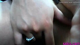 Watch petite Latina babe toy her shaved pussy!