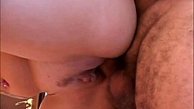 Brunette Teen Slams Hard on Stepdad's Thick Cock