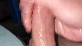 edging with new toy on couch?