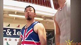 Natural Tits and Wet Pussy! Asian Dude Scores with Sunny Lane!