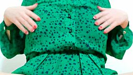 DepravedMinx, A Sexy Teen Girl, Strips Off Her Dress While Moaning And Masturbating To Squirting Orgasm In Rough Solo Session