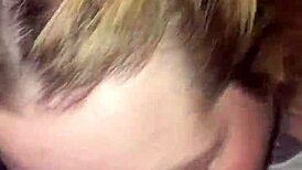 In this intimate scene, she expresses her love for taking the cock deep in her mouth, eagerly swallowing every drop of cum that follows