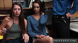 Cop striptease suspects caught red-handed by LP officer