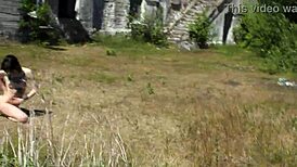 Nude Reality Shoot at Abandoned Military Base on Totleben Island Part 3