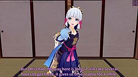 genshin impact ayaka and ayato do kinky things when no one is looking 😈