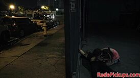 Spex Beauty Picked Up And Hardfucked Outdoors With Bondage 😈