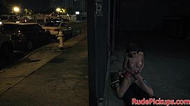 Spex Beauty Picked Up And Hardfucked Outdoors With Bondage 😈