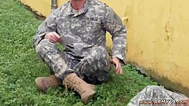 Army Man And Boy In Mobile Venture