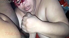 She sucks my dick eagerly