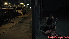 Spex Beauty Picked Up And Hardfucked Outdoors With Bondage 😈