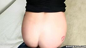 slutty punk teen 18+ brunette with tattoo gets fucked hard by amateurs