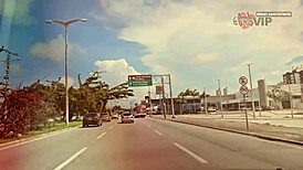 cristina almeida in fortaleza, rocking tight shorts at gym, filmed by cuckold husband