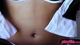 Elyse Jean, the sexiest flower chick from British Columbia, naked and softcore