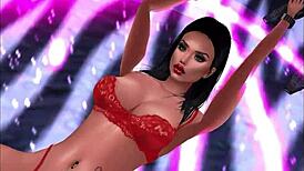 3d exotic dance with sexy moves 😍