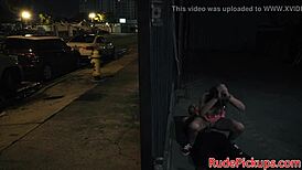 Spex Beauty Picked Up And Hardfucked Outdoors With Bondage 😈