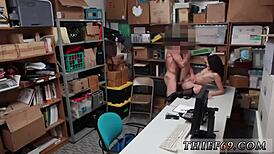 french maid and cop suspect caught on cctv?