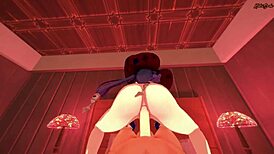 Pov Scene With Mona In Piledriver Position And Facial In Genshin Impact Hentai