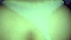 this latina wife from chiapas gets fucked in her white thong during quarantine