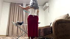 He Fucked an Old Milf's Stretched Anal Hard