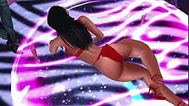 3d exotic dance with sexy moves 😍