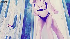 Naive blonde girl after vocational school preview