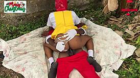 What's the best Christmas farmyard Nigerian blowjob scene? Subscribe now!