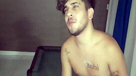 Flakael stars in group POV gay fucking with petite twink outdoors.