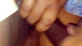 Does she suck well? This ebony amateur in POV sucking like a pro, black beauty.