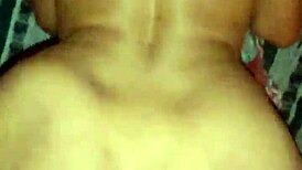 Horny Indian girl bent over in hotel doggystyle