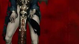 lilith slim succubus dances seductively in the dungeon